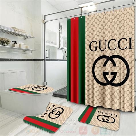 replica gucci shower curtain|gucci curtains for bedroom.